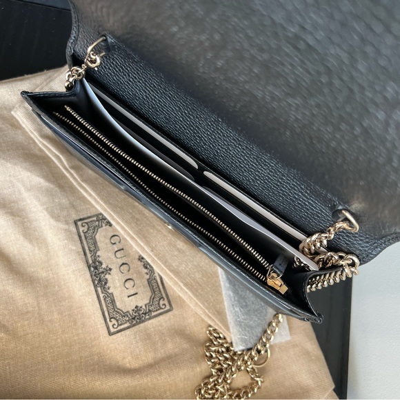 Gucci Soho Leather Crossbody - Picture 3 of 4